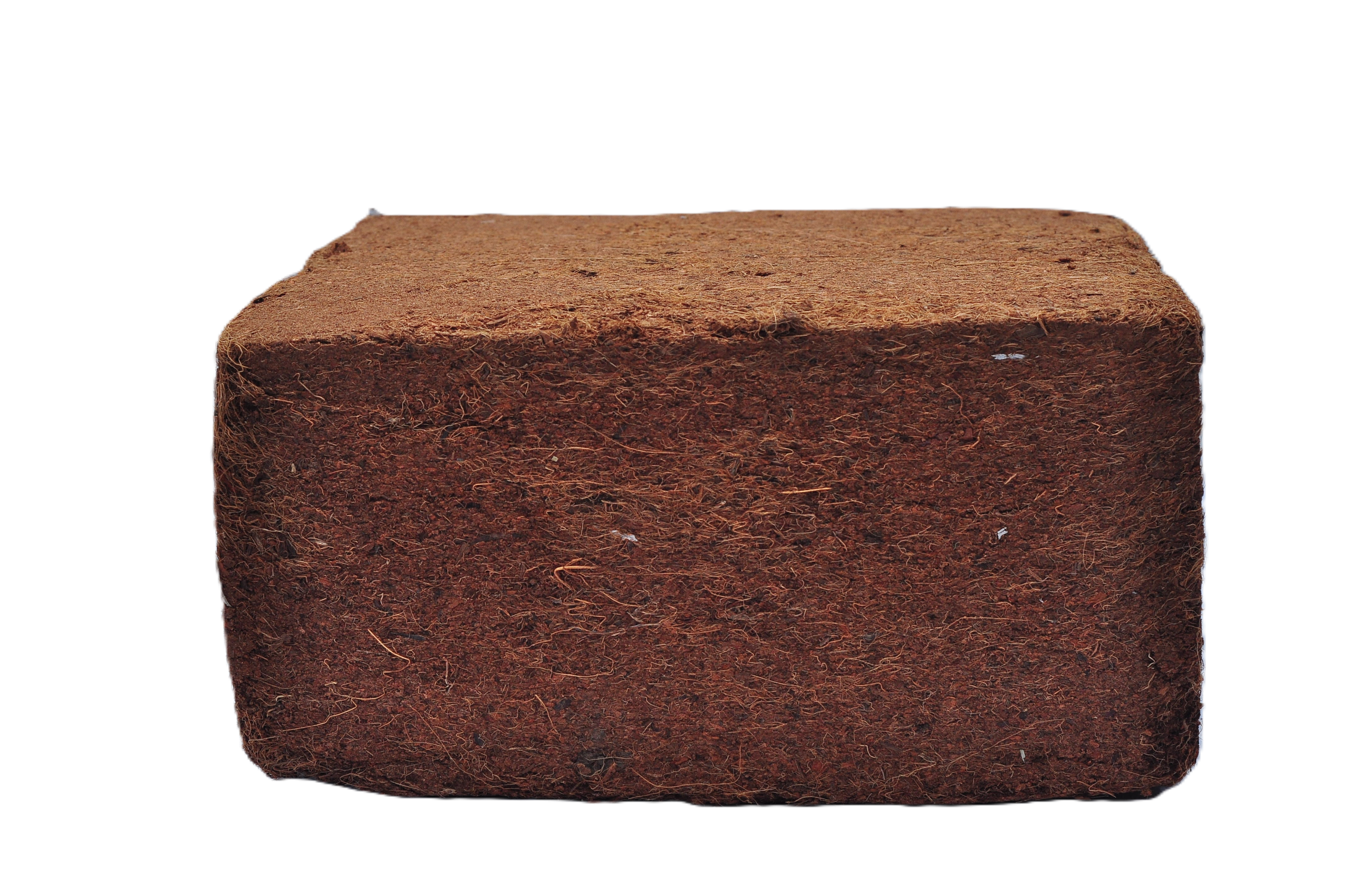 Compress Peat Block